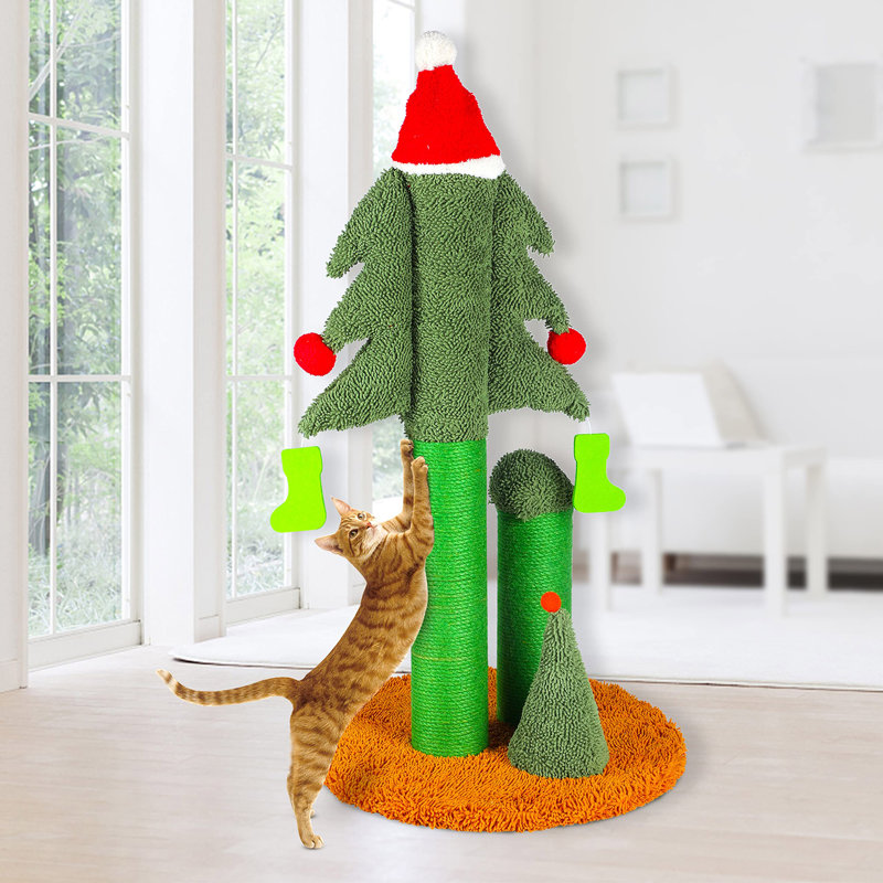 Christmas cat scratcher best sale